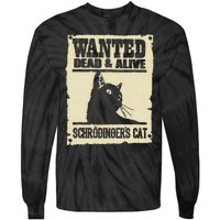 Wanted Dead And Alive SchrodingerS Cat Tie-Dye Long Sleeve Shirt