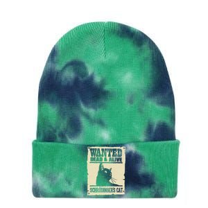 Wanted Dead And Alive SchrodingerS Cat Tie Dye 12in Knit Beanie