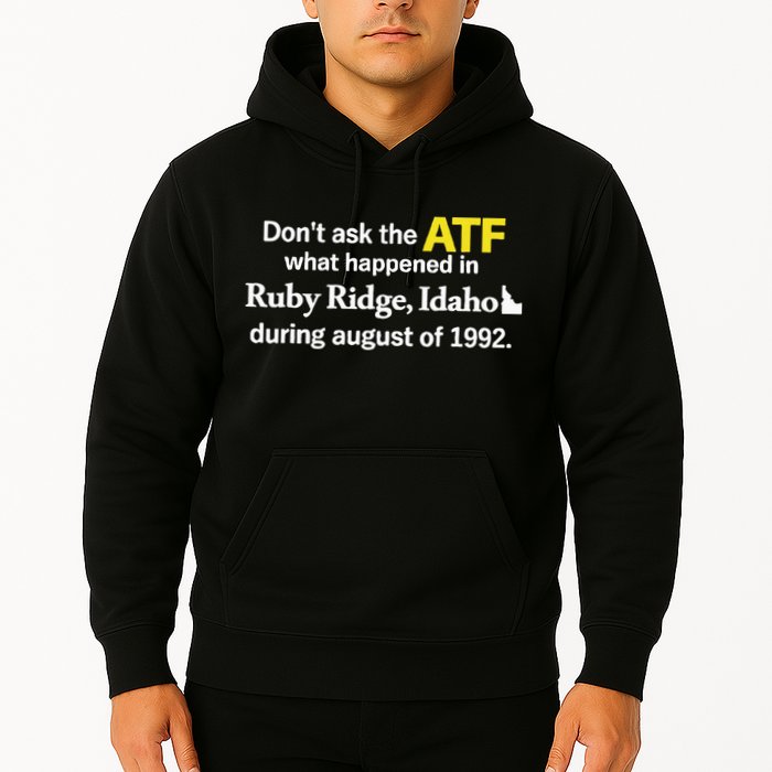 Wendigoon Don’T Ask The Atf Hoodie