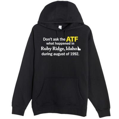 Wendigoon Don’T Ask The Atf Premium Pullover Hoodie