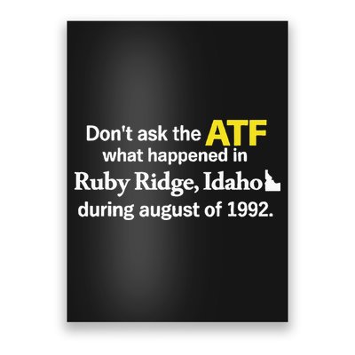 Wendigoon Don’T Ask The Atf Poster