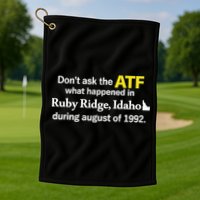 Wendigoon Don’T Ask The Atf Golf Towel