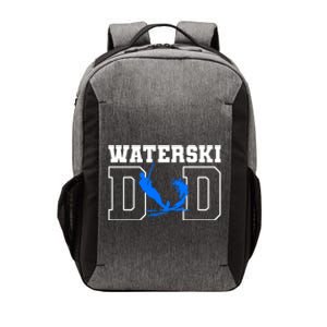 Waterski Dad Athletes Water Skiing Wakeboarding Gift Vector Backpack