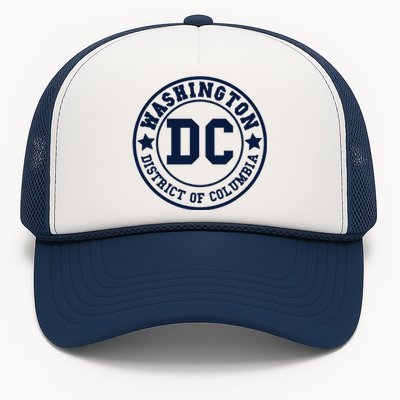 Washington Dc Athletic Throwback Trucker Hat