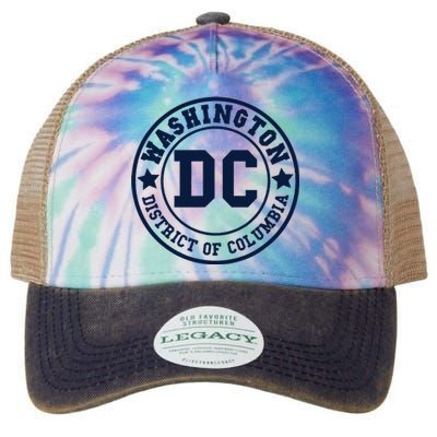 Washington Dc Athletic Throwback Legacy Tie Dye Trucker Hat