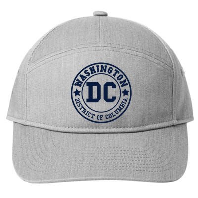 Washington Dc Athletic Throwback 7-Panel Snapback Hat