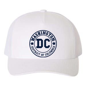 Washington Dc Athletic Throwback Yupoong Adult 5-Panel Trucker Hat