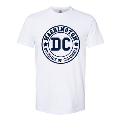 Washington Dc Athletic Throwback Softstyle CVC T-Shirt