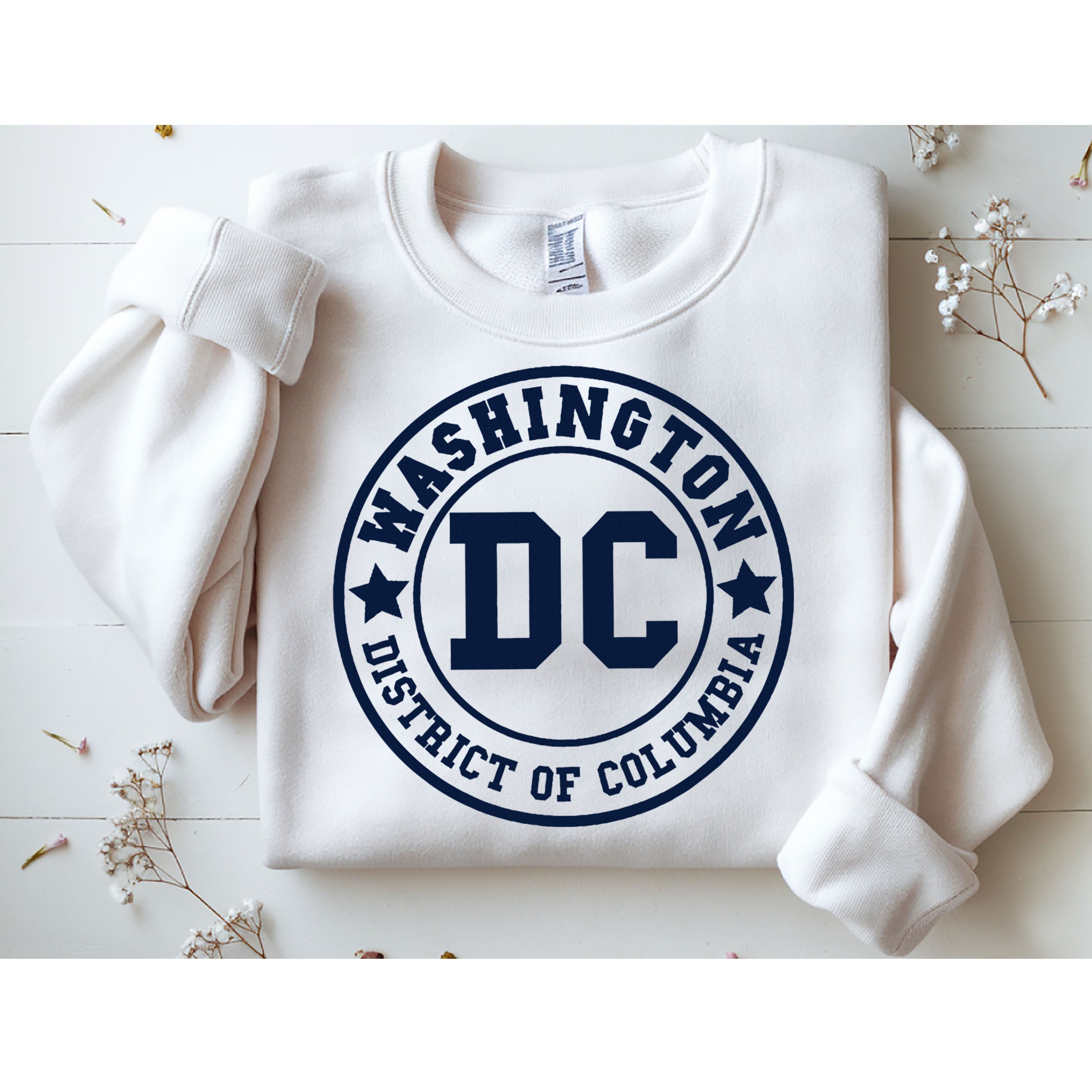 Washington Dc Athletic Throwback Sweatshirt
