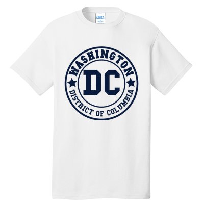 Washington Dc Athletic Throwback Tall T-Shirt