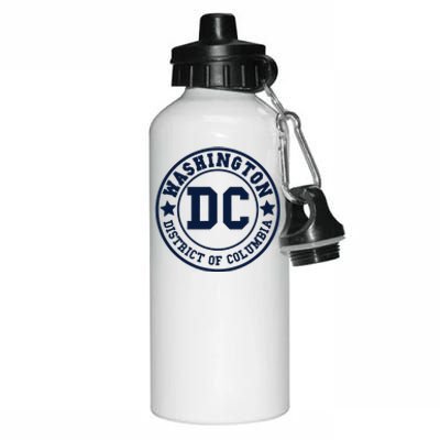 Washington Dc Athletic Throwback Aluminum Water Bottle