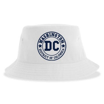 Washington Dc Athletic Throwback Sustainable Bucket Hat