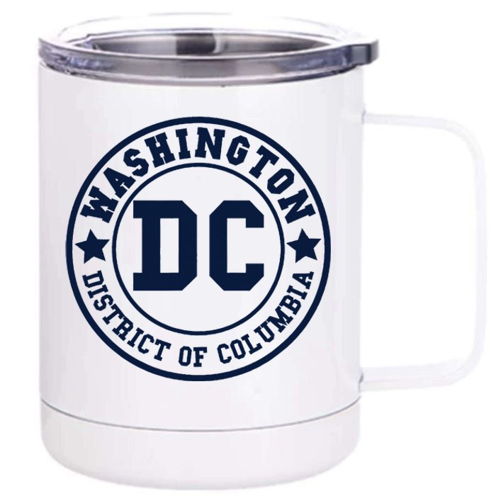 Washington Dc Athletic Throwback 12 oz Stainless Steel Tumbler Cup