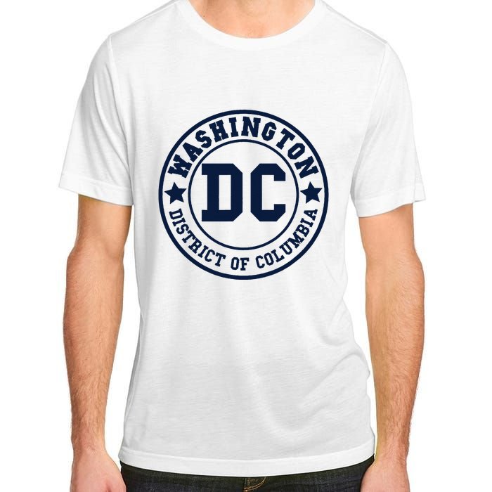 Washington Dc Athletic Throwback Adult ChromaSoft Performance T-Shirt