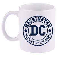 Washington Dc Athletic Throwback 11oz C Handle Ceramic Mug