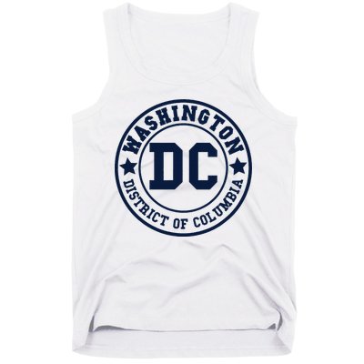 Washington Dc Athletic Throwback Tank Top