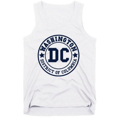 Washington Dc Athletic Throwback Tank Top