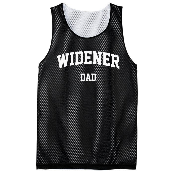 Widener Dad Athletic Arch College University Alumni Mesh Reversible Basketball Jersey Tank