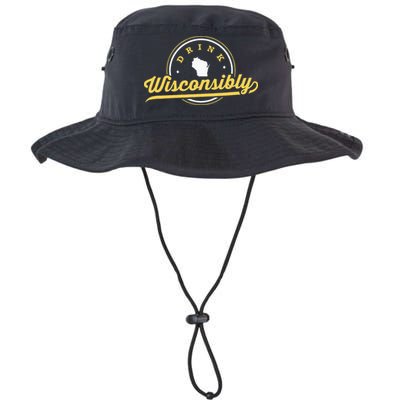 Wisconsin Drinking Alcoholic Wisconsinites Funny Beer Lover Legacy Cool Fit Booney Bucket Hat