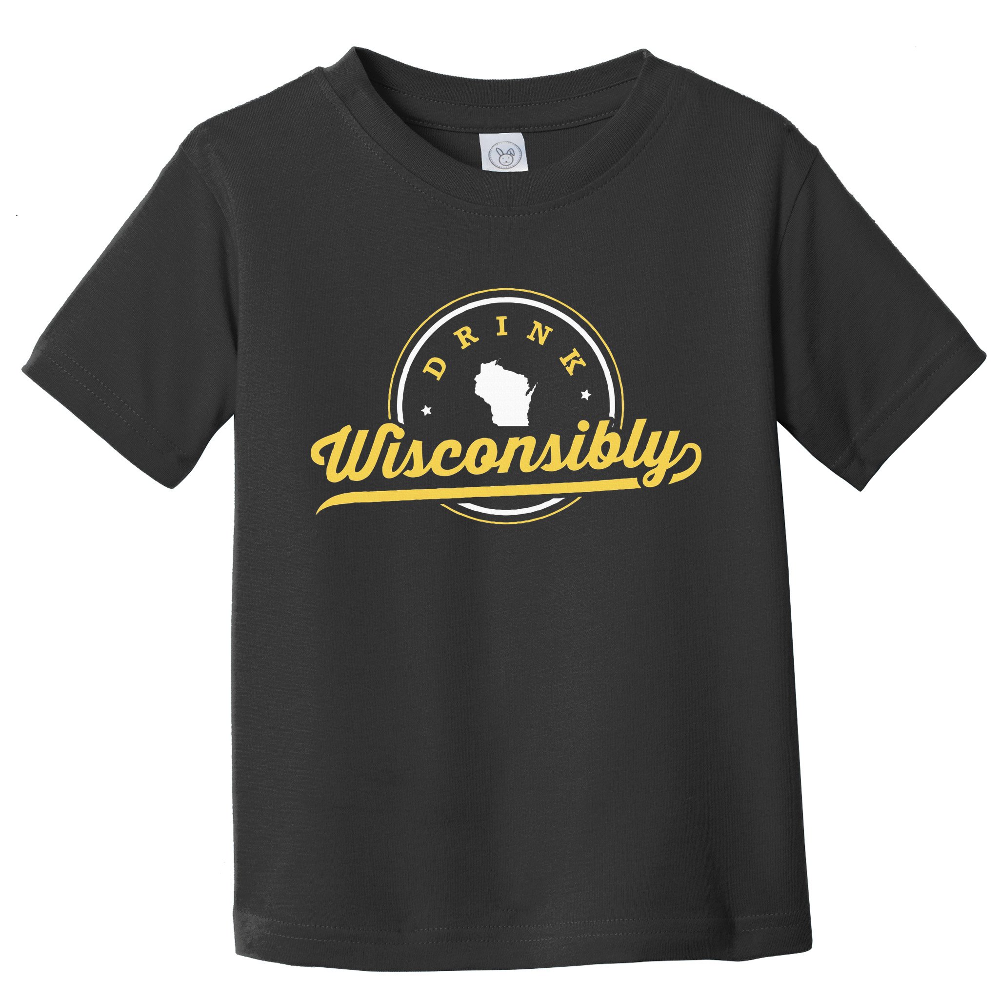 Wisconsin Drinking Alcoholic Wisconsinites Funny Beer Lover Toddler T-Shirt