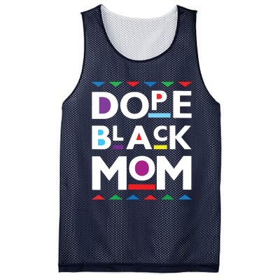 Womens Dope Black Mom History Dope Black Mother Mesh Reversible Basketball Jersey Tank