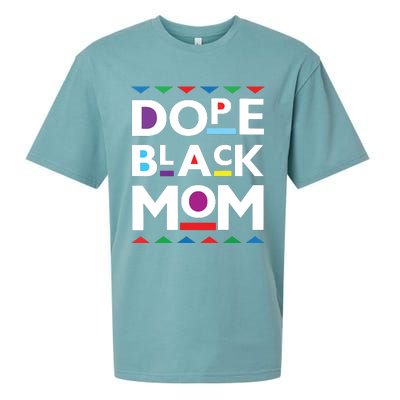 Womens Dope Black Mom History Dope Black Mother Sueded Cloud Jersey T-Shirt