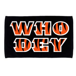 Who Dey Bengals Sports Microfiber Hand Towel