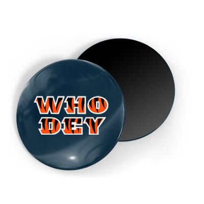 Who Dey Bengals Sports Magnet