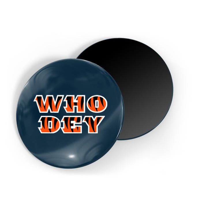 Who Dey Bengals Sports Magnet