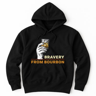 Whisky Drinkers Bravery Bourbon Drinkers Lovers Boho Hoodie