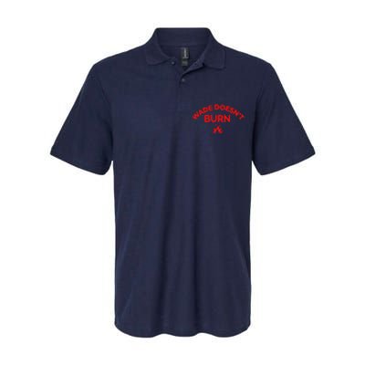 Wade DoesnT Burn Softstyle Adult Sport Polo