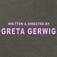 Written Directed By Greta Gerwig Cotton Canvas Backpack