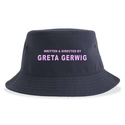 Written Directed By Greta Gerwig Sustainable Bucket Hat