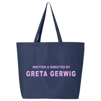 Written Directed By Greta Gerwig 25L Jumbo Tote