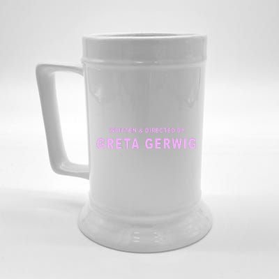 Written Directed By Greta Gerwig Beer Stein