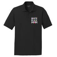 Womens Dope Black Mom History Dope Black Mother PosiCharge RacerMesh Polo