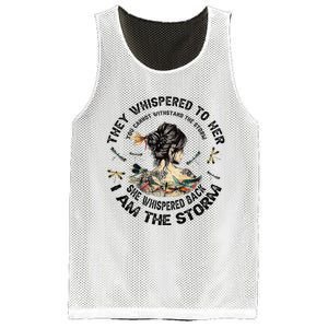 Womens Dragonfly Black Women She Whispered Back I Am The Storm Mesh Reversible Basketball Jersey Tank