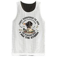 Womens Dragonfly Black Women She Whispered Back I Am The Storm Mesh Reversible Basketball Jersey Tank