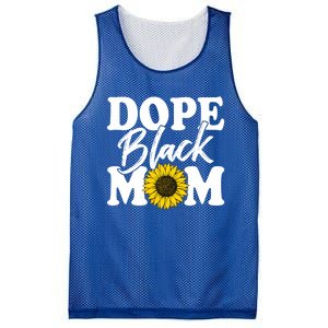 Wo Dope Black Mom Afro American Messy Bun Mathers Day Gift Mesh Reversible Basketball Jersey Tank