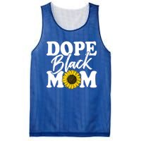 Wo Dope Black Mom Afro American Messy Bun Mathers Day Gift Mesh Reversible Basketball Jersey Tank