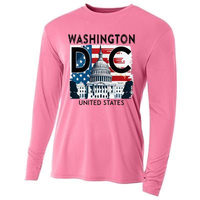 Washington Dc Capitol Hill Usa Souvenirs Cooling Performance Long Sleeve Crew