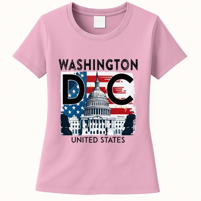 Washington Dc Capitol Hill Usa Souvenirs Womens T-Shirt