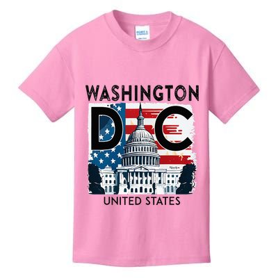 Washington Dc Capitol Hill Usa Souvenirs Kids T-Shirt