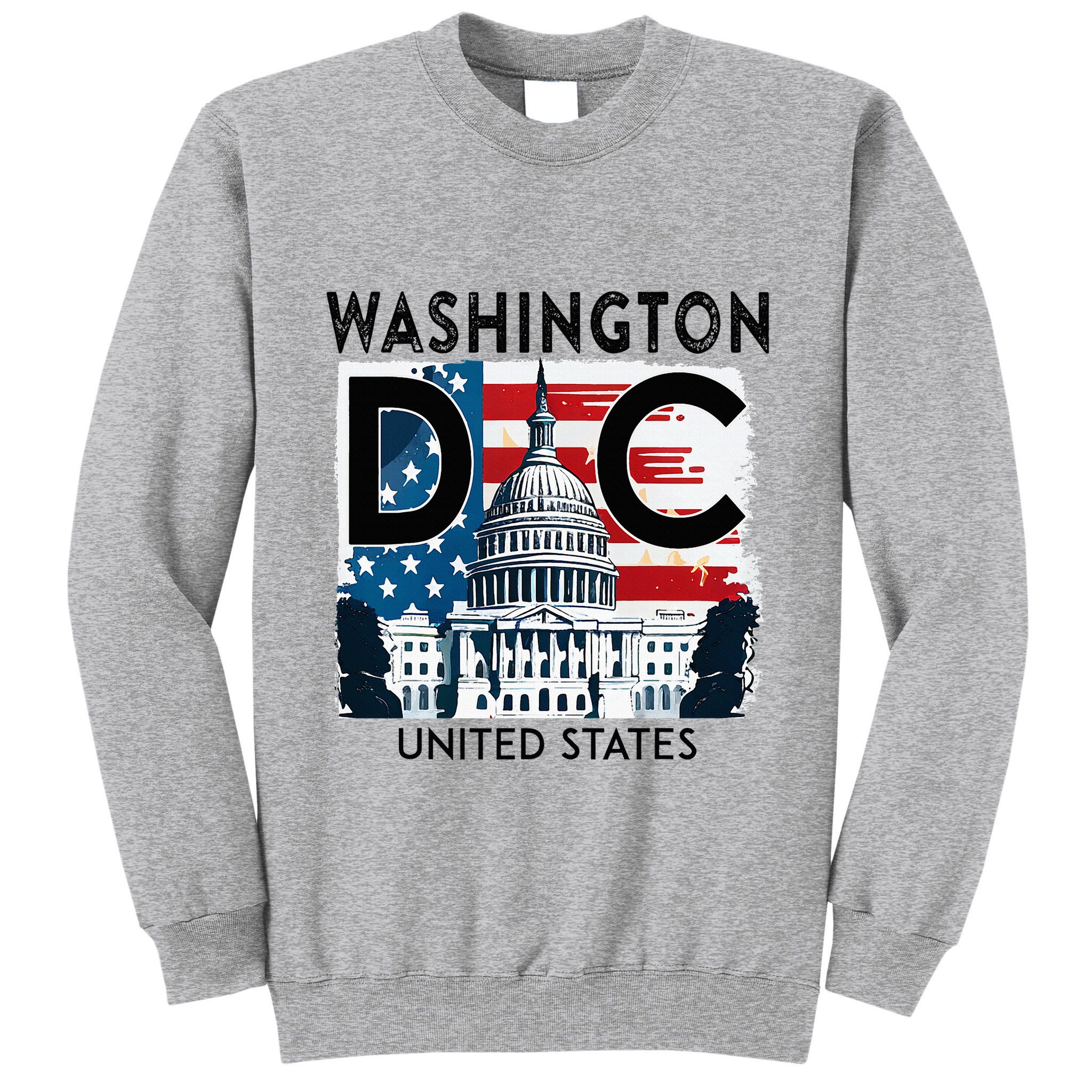 Washington Dc Capitol Hill Usa Souvenirs Tall Sweatshirt