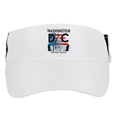 Washington Dc Capitol Hill Usa Souvenirs Adult Drive Performance Visor