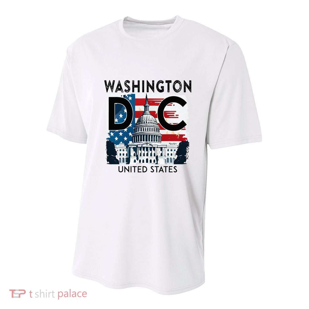 Washington Dc Capitol Hill Usa Souvenirs Youth Performance Sprint T-Shirt