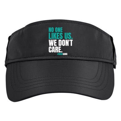 We Dont Care No One Likes Us Vintage Adult Drive Performance Visor