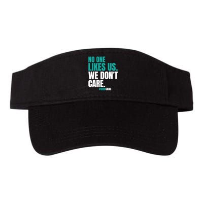 We Dont Care No One Likes Us Vintage Valucap Bio-Washed Visor