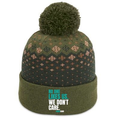 We Dont Care No One Likes Us Vintage The Baniff Cuffed Pom Beanie