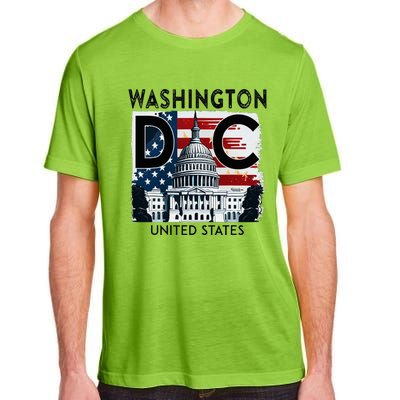 Washington Dc Capitol Hill Usa Souvenirs Gifts Adult ChromaSoft Performance T-Shirt